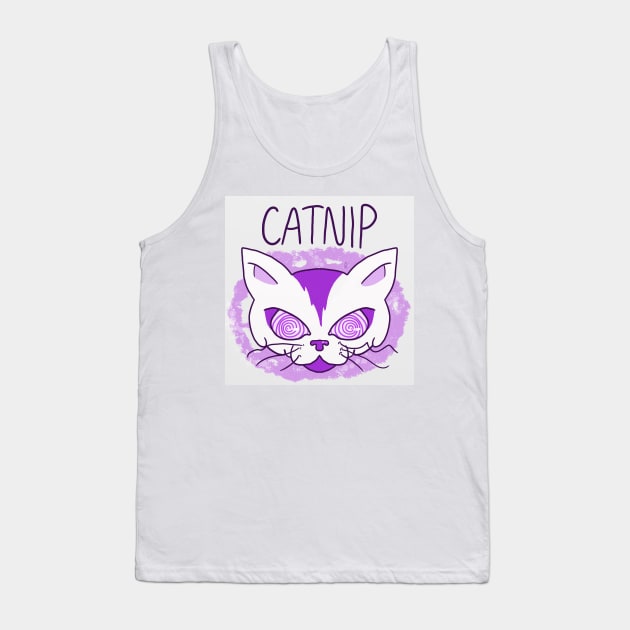 Catnip Tank Top by Lhollowaydesign